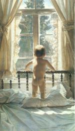 水粉大师Steve Hanks 202-An Innocent View